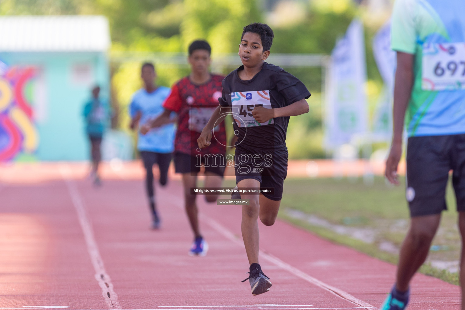 Day two of Inter School Athletics Championship 2023 was held at Hulhumale' Running Track at Hulhumale', Maldives on Sunday, 15th May 2023. Photos: Shuu/ Images.mv