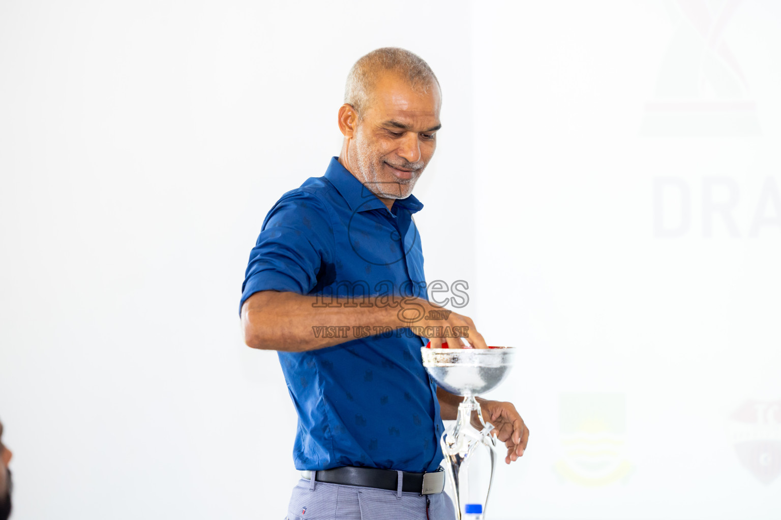 Draw Ceremony of FAM League Cup 2025 held in Male, Maldives, on Wednesday, 30th April 2025 Photos: Nausham Waheed / images.mv