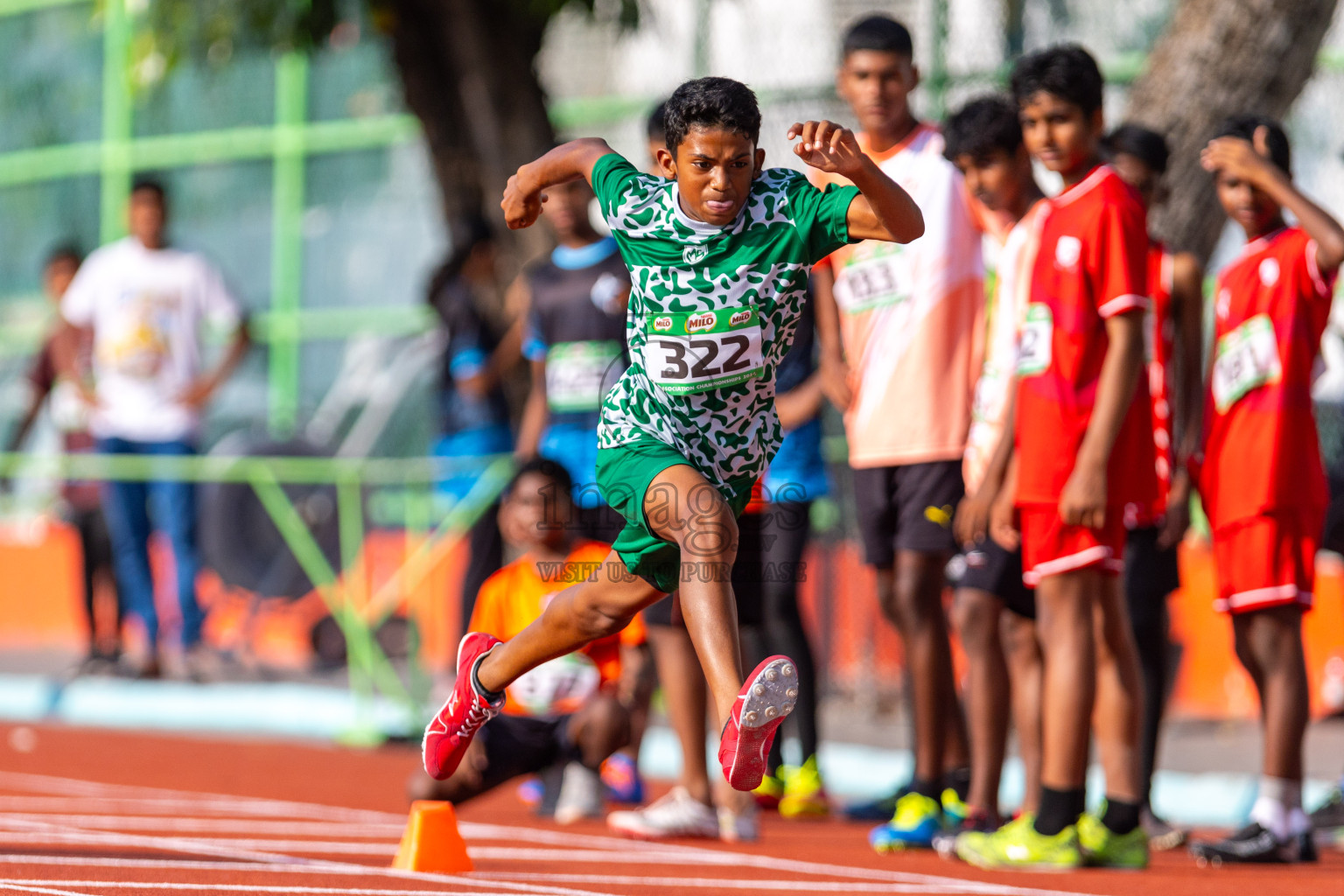 Day 1 of MILO Athletics Association Championship was held on Tuesday, 5th May 2024 in Male', Maldives. Photos: Nausham Waheed