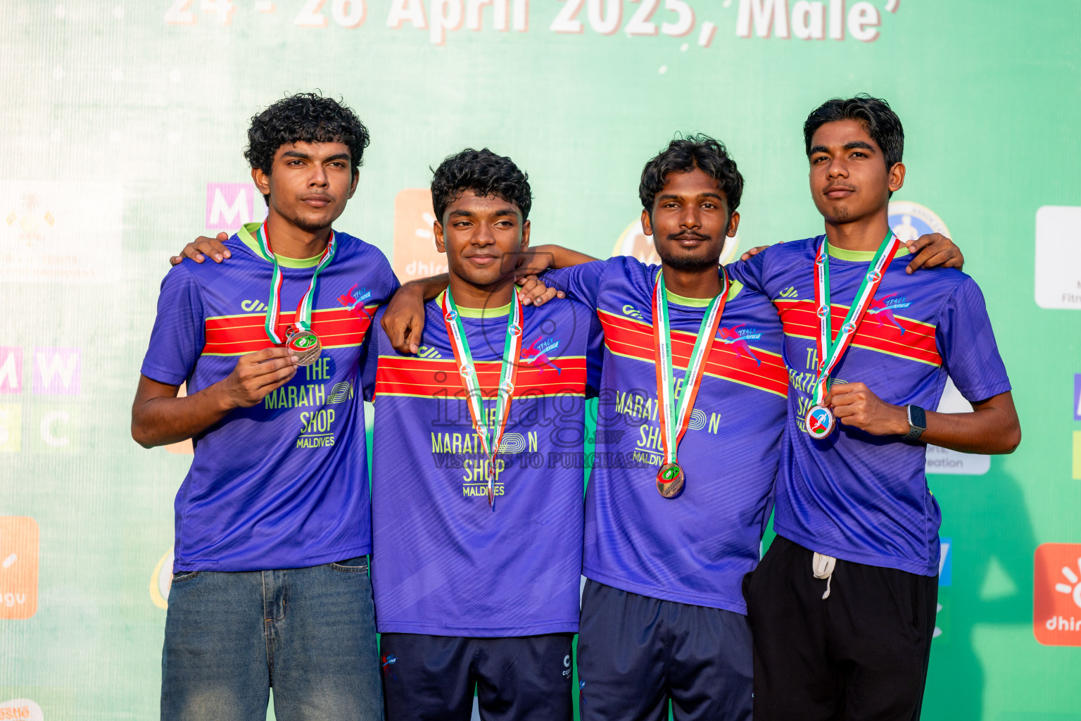 Day 3 of 12th Milo Association Championships was held in Ekuveni Track at Male', Maldives on Saturday, 26th April 2025. Photos: Nausham Waheed / images.mv