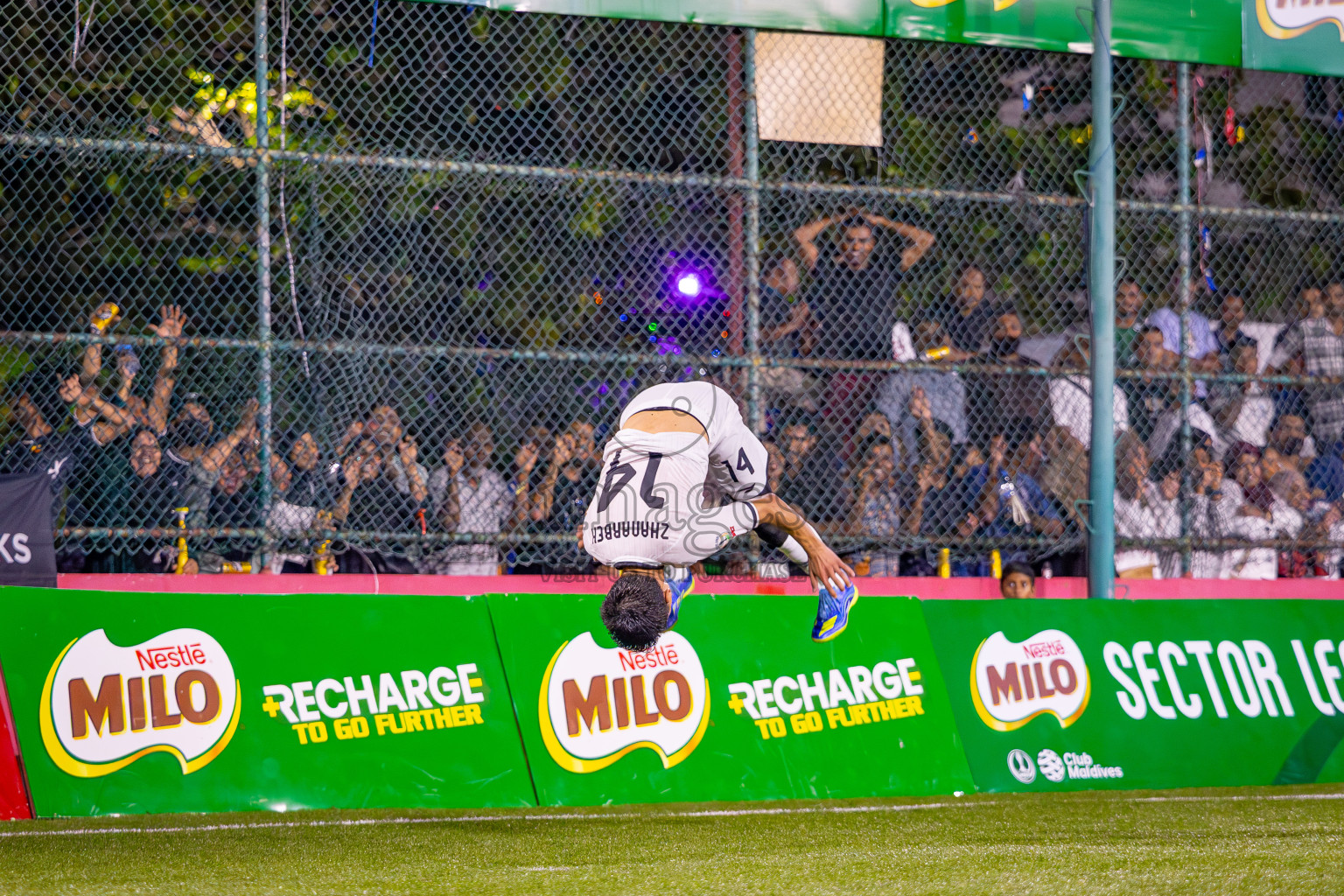 MIBSA vs HAWKS in Semi Finals of Milo Sector League 2025 was held in Rehendhi Futsal Ground, Hulhumale', Maldives on Saturday, 15th November 2025. Photos: Aeef Adam / images.mv