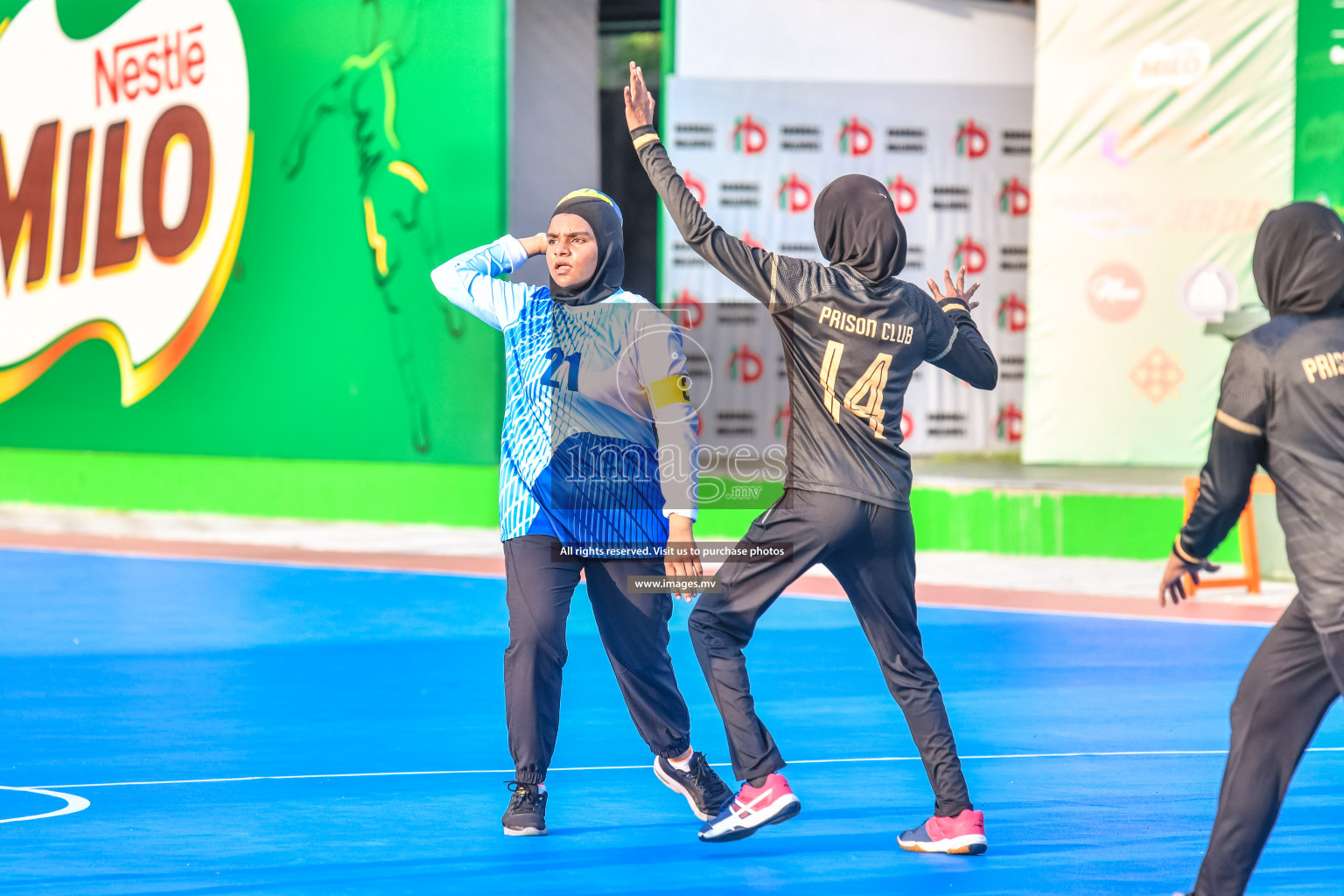 Day 9 of Milo 6th Inter Office Handball Tournament 2022 - Photos by Nausham Waheed