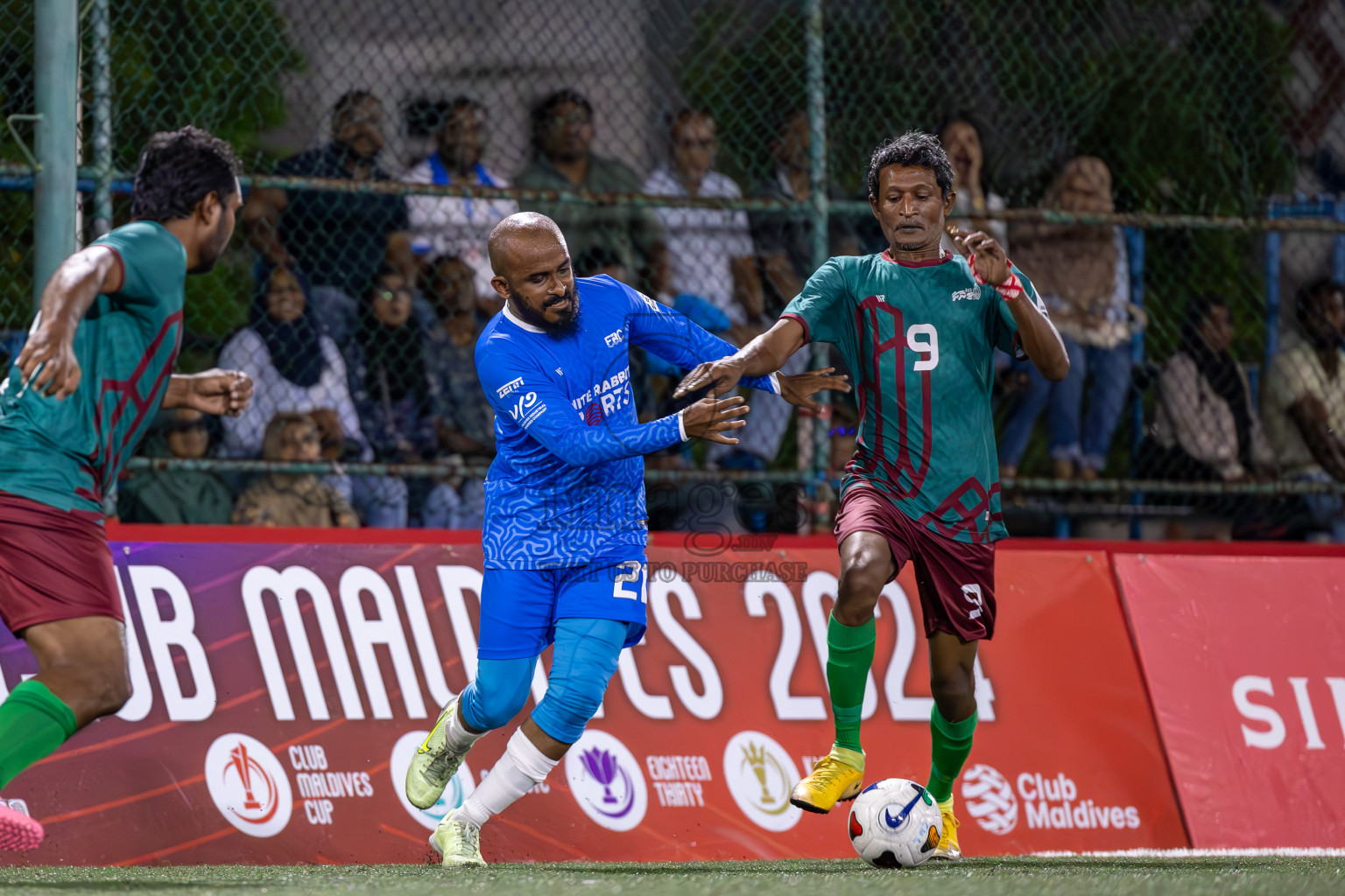 Day 5 of Club Maldives 2024 tournaments held in Rehendi Futsal Ground, Hulhumale', Maldives on Saturday, 7th September 2024. Photos: Ismail Thoriq / images.mv