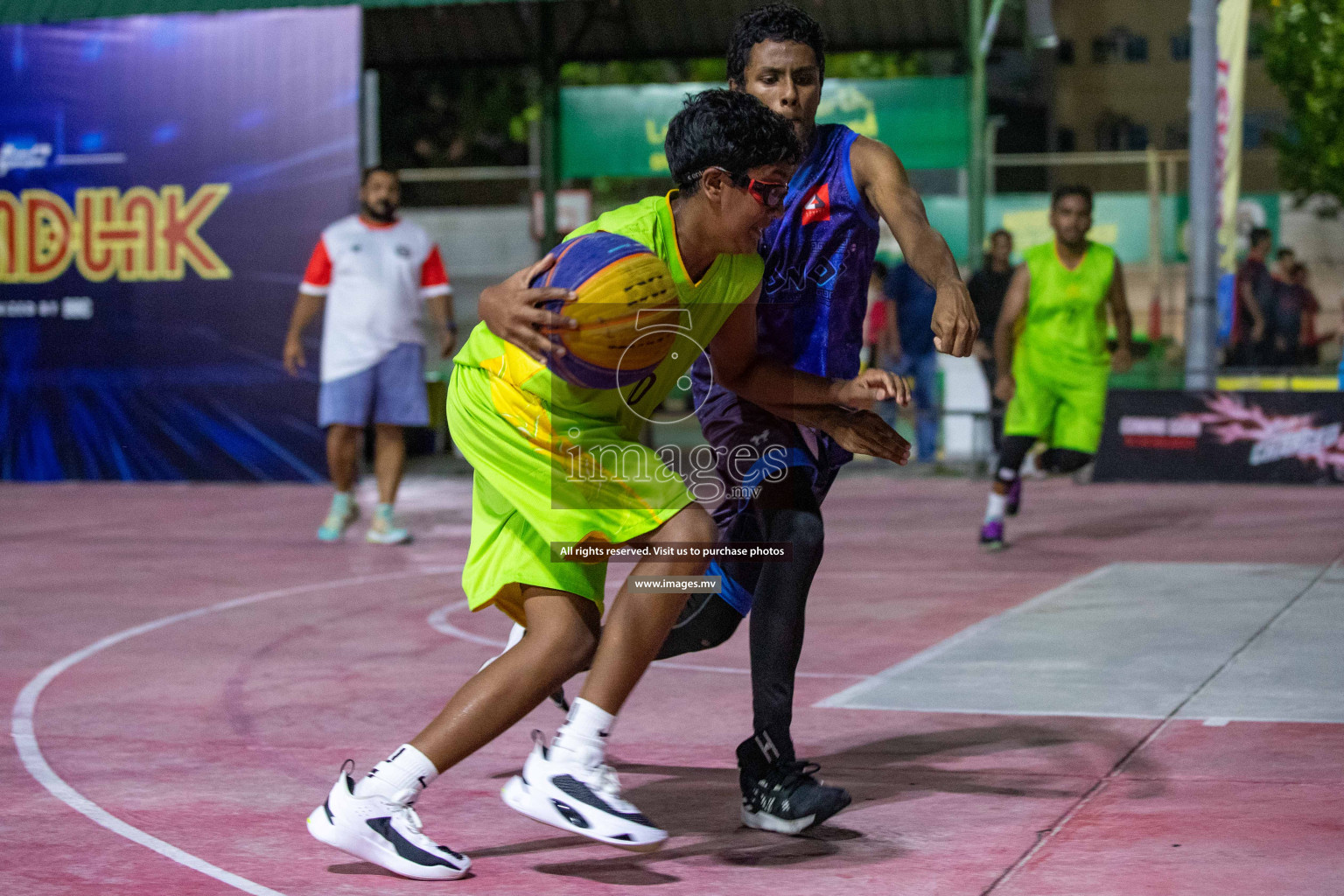 Day 5 of Slamdunk by Sosal on 16th April 2023 held in Male'. Photos: Nausham Waheed / images.mv