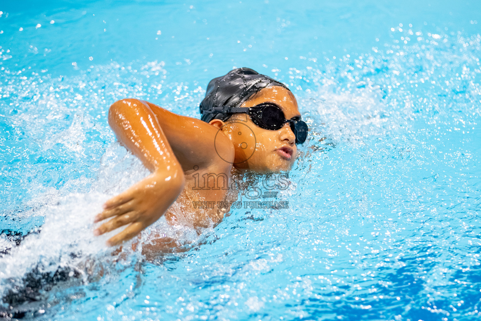 Day 3 of BML 6th National Kids Swimming Kids Festival 2025 held in Hulhumale', Maldives on Wednesday, 5th November 2024. 

Photos: Hassan Simah / images.mv