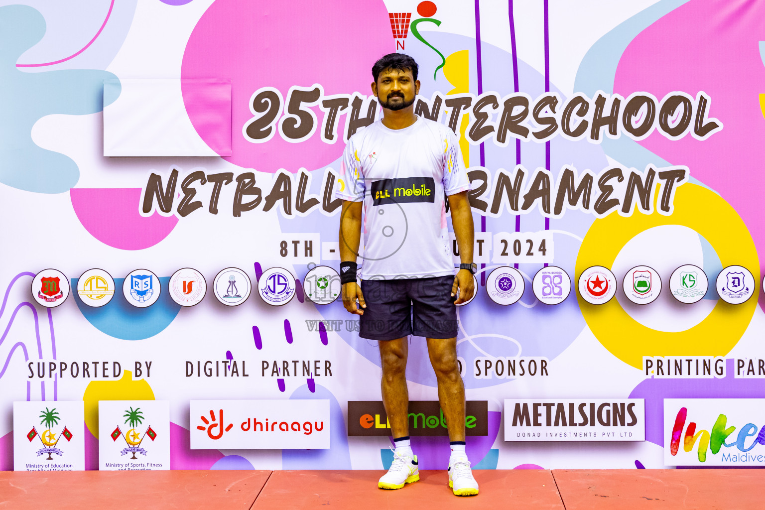 Day 5 of 25th Inter-School Netball Tournament was held in Social Center at Male', Maldives on Tuesday, 13th August 2024. Photos: Nausham Waheed / images.mv