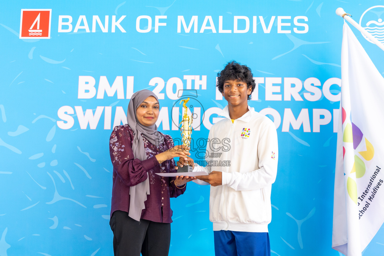 Closing ceremony of BML 20th Inter-School Swimming Competition was held in Hulhumale' Swimming Complex on Saturday, 19th October 2024. 
Photos: Ismail Thoriq