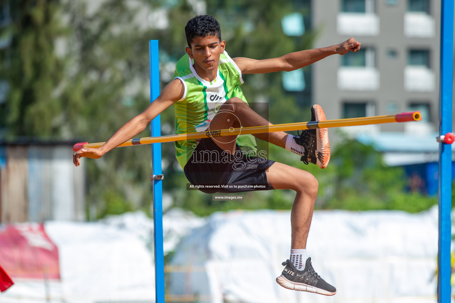 Day two of Inter School Athletics Championship 2023 was held at Hulhumale' Running Track at Hulhumale', Maldives on Sunday, 15th May 2023. Photos: Nausham Waheed / images.mv