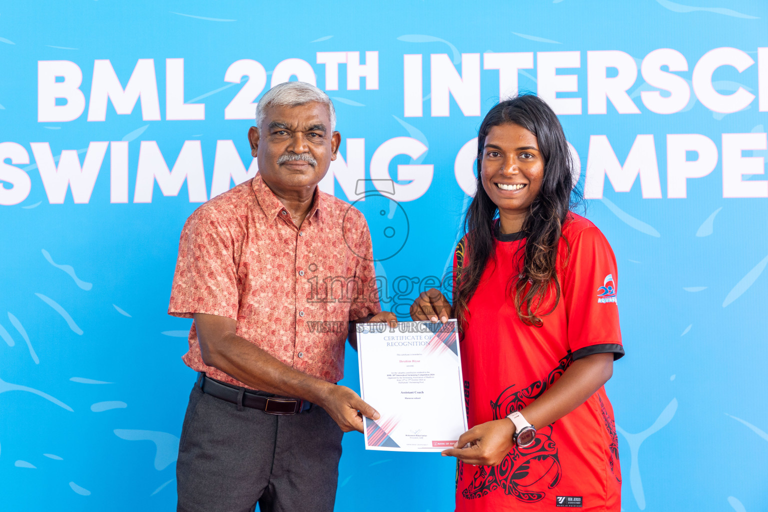 Closing ceremony of BML 20th Inter-School Swimming Competition was held in Hulhumale' Swimming Complex on Saturday, 19th October 2024. 
Photos: Ismail Thoriq