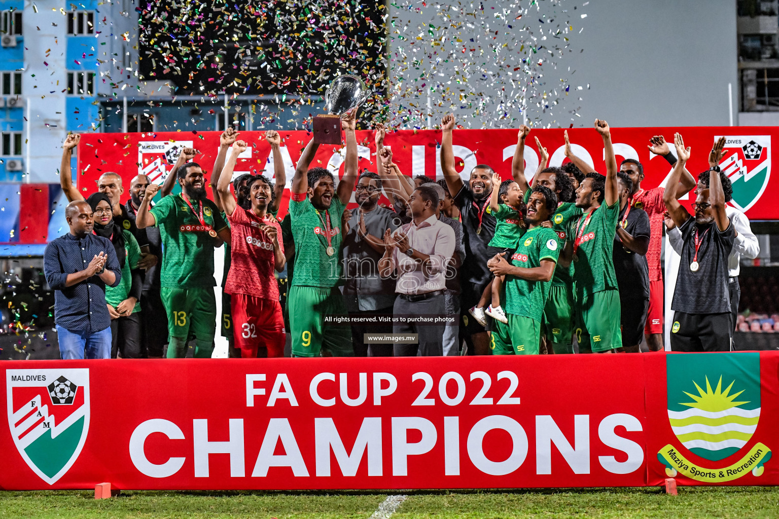 Maziya Sports & RC vs Club Valencia in the Finals of FA Cup 2022 on 22nd Aug 2022, held in National Football Stadium, Male', Maldives Photos: Nausham Waheed / Images.mv