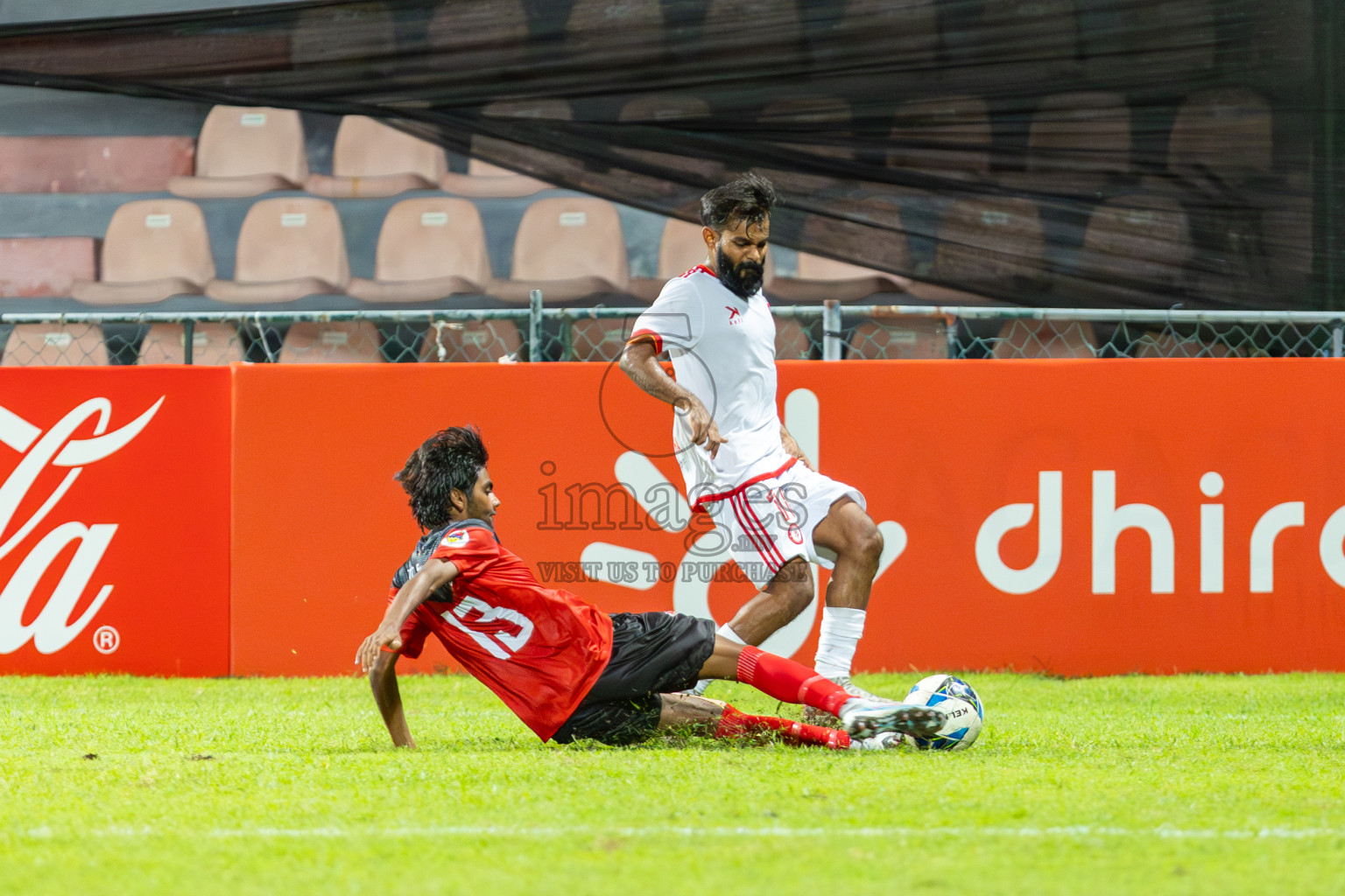 TC Sports Club vs Buru Sports Club in Under 19 Youth Championship 2024 was held at National Stadium in Male', Maldives on Wednesday, 12th June 2024. Photos: Mohamed Mahfooz Moosa / images.mv