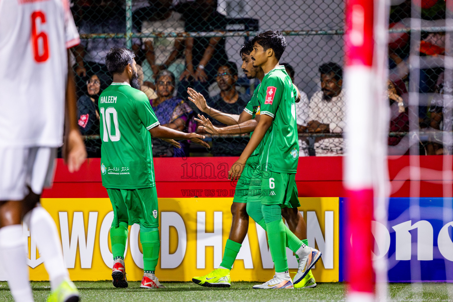Sh Narudhoo vs Sh Goidhoo in Day 11 of Golden Futsal Challenge 2025 was held on Wednesday, 15th January 2025, in Hulhumale', Maldives Photos: Nausham Waheed / images.mv