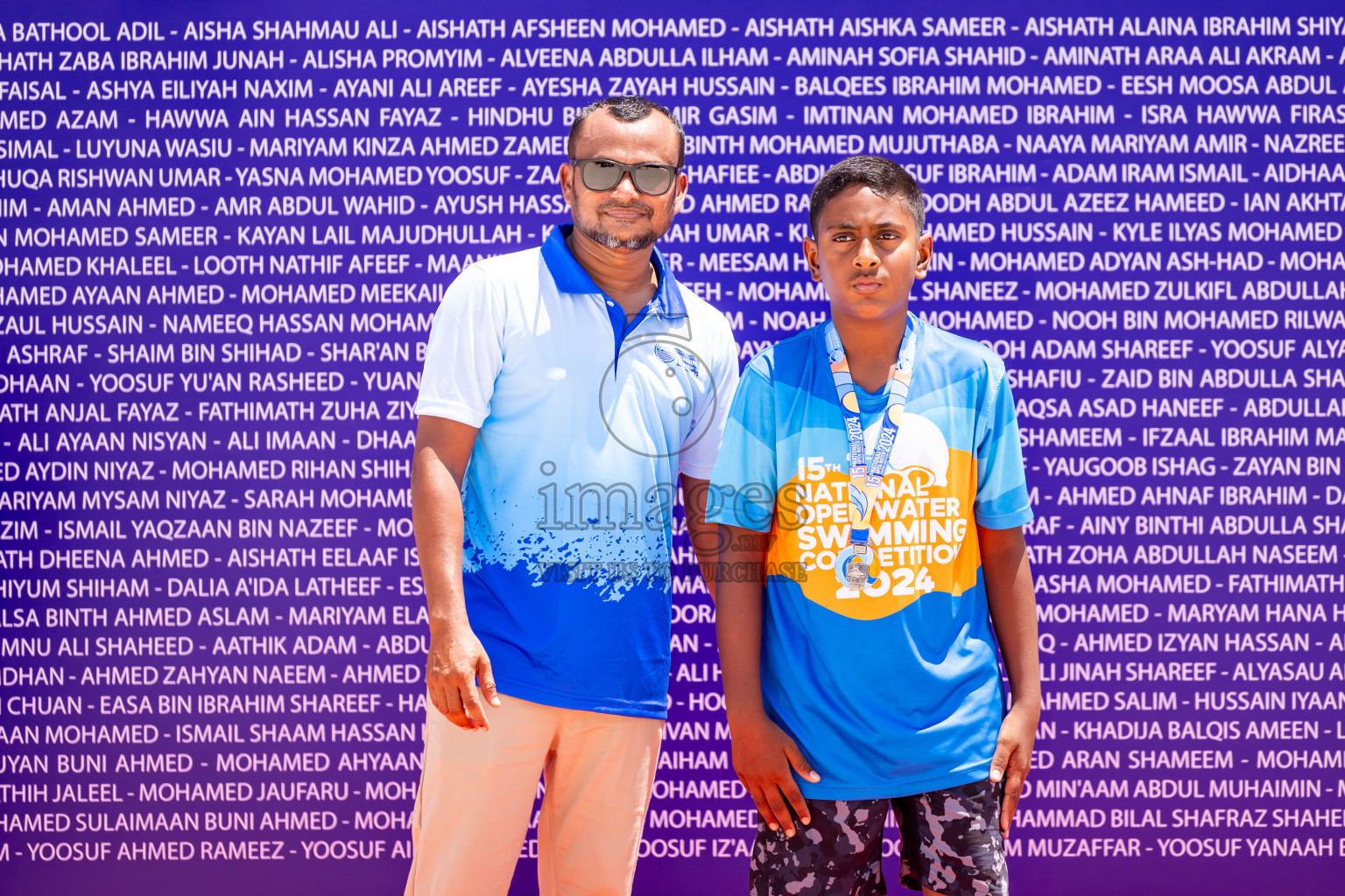 15th National Open Water Swimming Competition 2024 held in Kudagiri Picnic Island, Maldives on Saturday, 28th September 2024. Photos: Nausham Waheed / images.mv