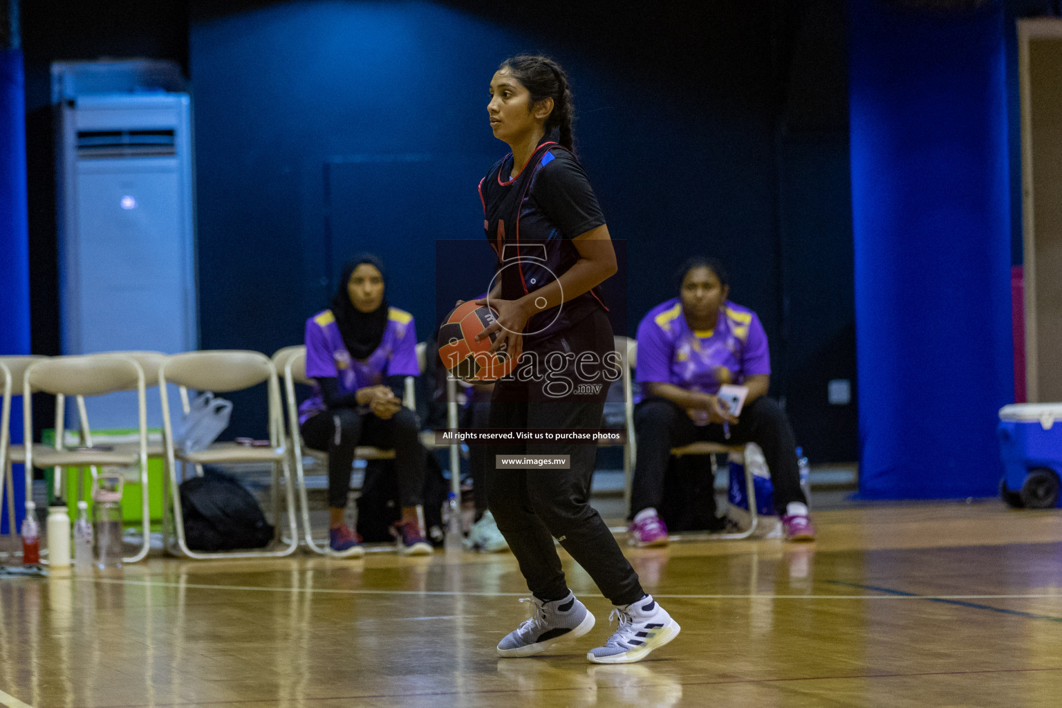 Xenith Sports Club vs Youth United Sports Club in the Milo National Netball Tournament 2022 on 18 July 2022, held in Social Center, Male', Maldives. Photographer: Shuu, Hassan Simah / Images.mv