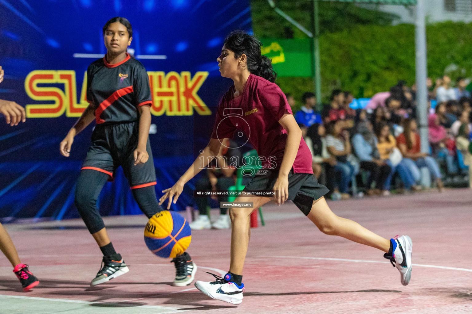 Day2 of Slamdunk by Sosal on 13th April 2023 held in Male'. Photos: Nausham waheed /images.mv