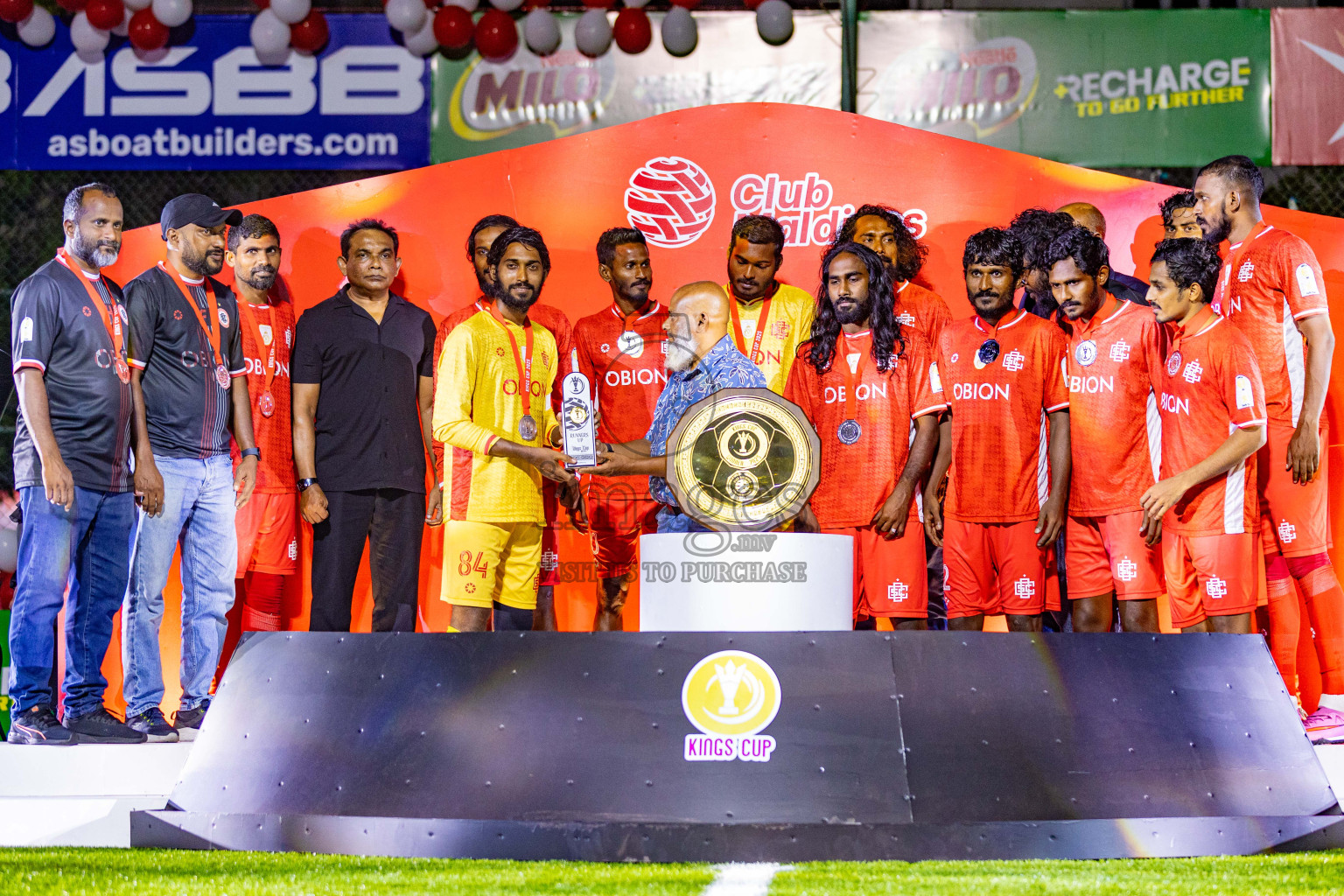 Road Recreation Club vs Club Combination SC Eydhafushi in Kings Cup Final of Club Maldives 2025 was held in Rehendhi Futsal Ground, Hulhumale', Maldives on Tuesday, 9th September 2025. Photos: Areef Adam / images.mv