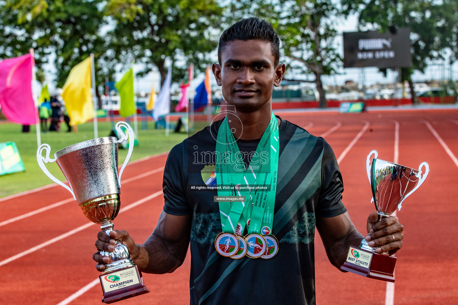 Day 3 of Milo Association Athletics Championship 2022 on 27th Aug 2022, held in, Male', Maldives Photos: Nausham Waheed / Images.mv