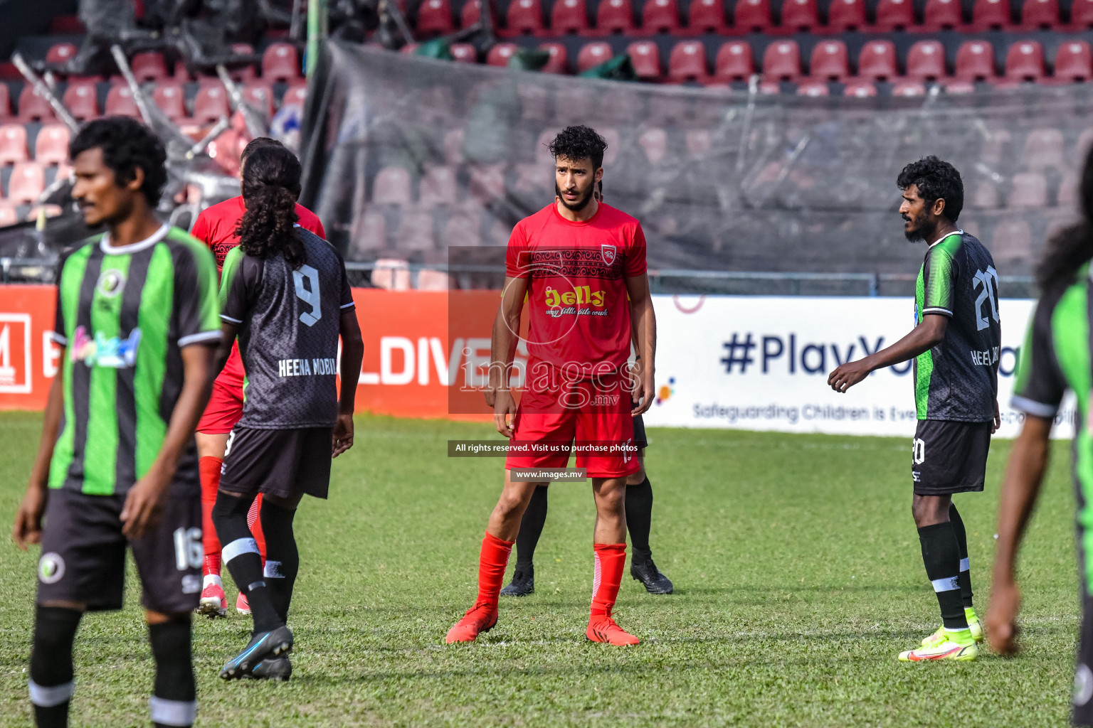 JJ Sports Club vs Kuda henveiru united in the 2nd Division 2022 on 3rd Aug 2022, held in National Football Stadium, Male', Maldives Photos: Nausham Waheed / Images.mv