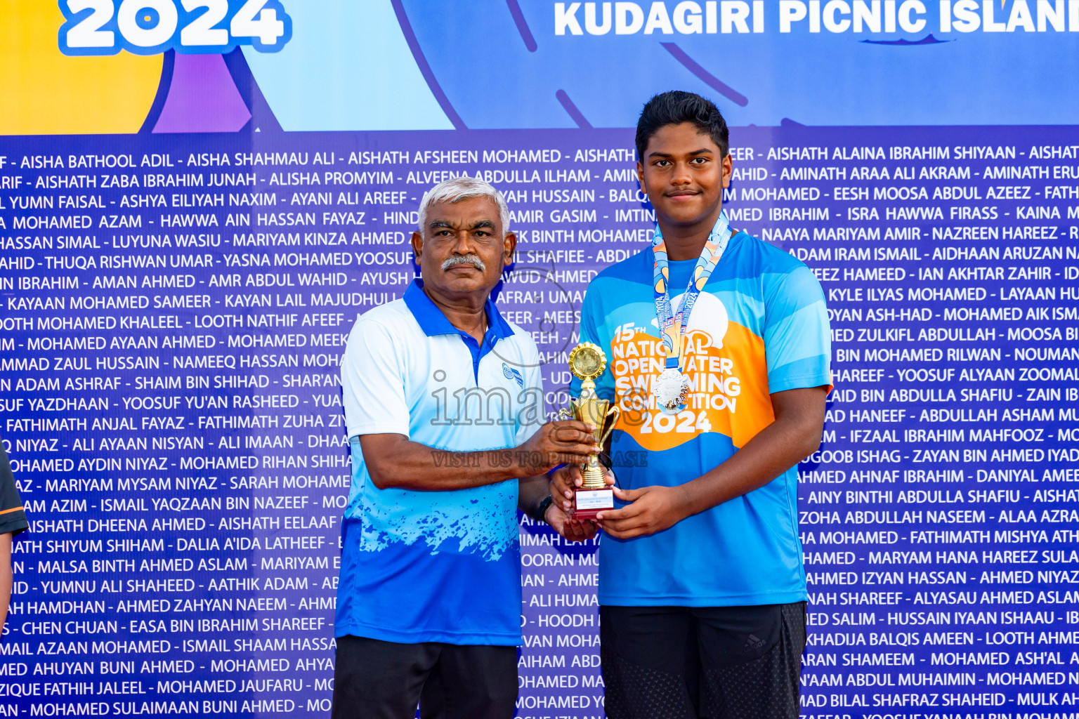 15th National Open Water Swimming Competition 2024 held in Kudagiri Picnic Island, Maldives on Saturday, 28th September 2024. Photos: Nausham Waheed / images.mv