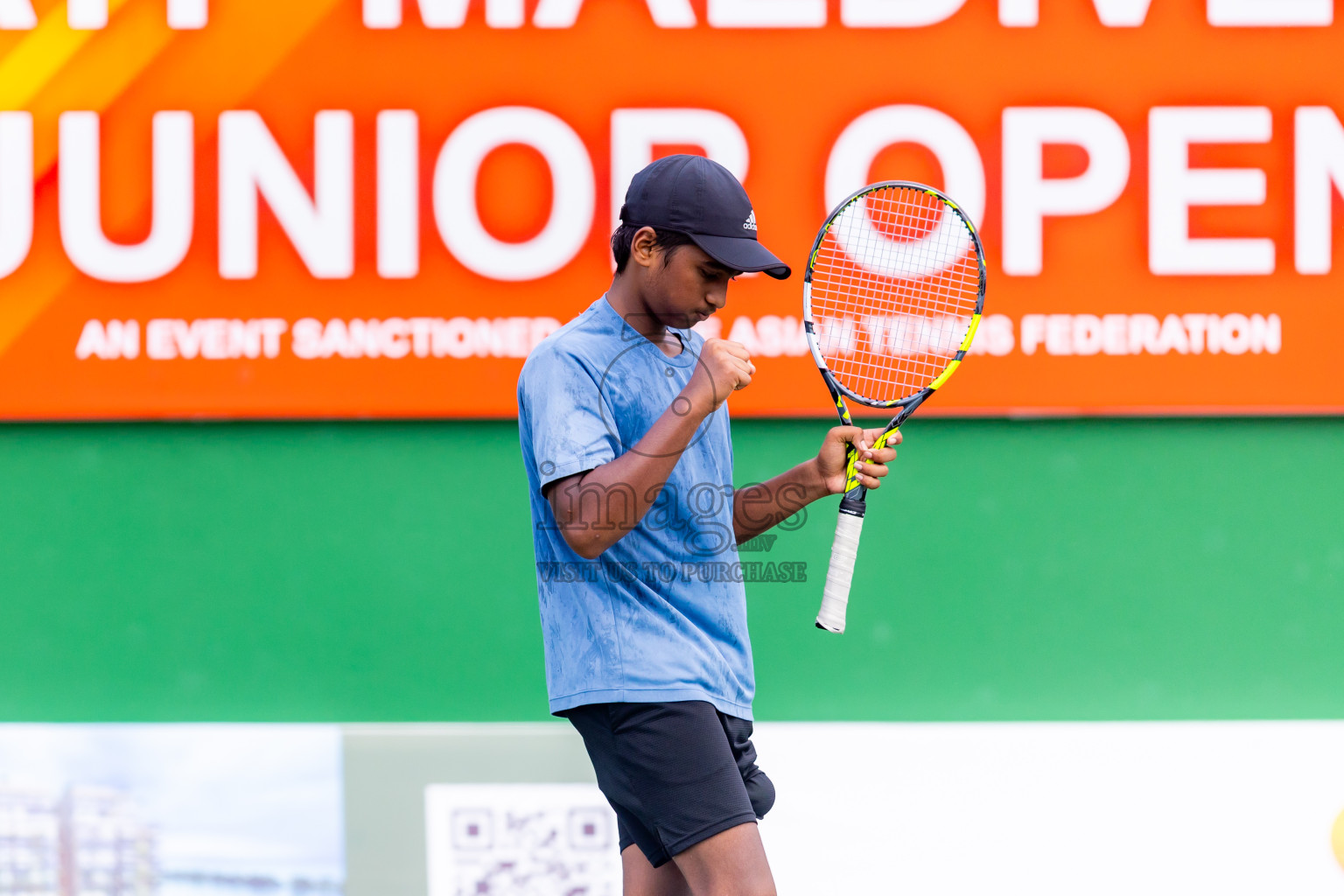 Day 2 of ATF Maldives Junior Open Tennis was held in Male' Tennis Court, Male', Maldives on Tuesday, 10th December 2024. Photos: Nausham Waheed / images.mv