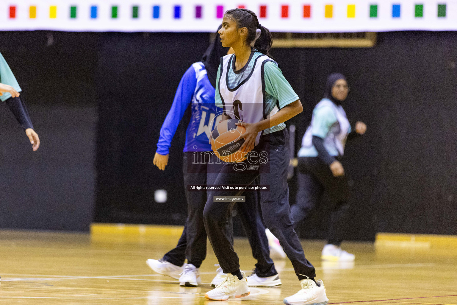 24th Interschool Netball Tournament 2023 was held in Social Center, Male', Maldives on 27th October 2023. Photos: Nausham Waheed / images.mv