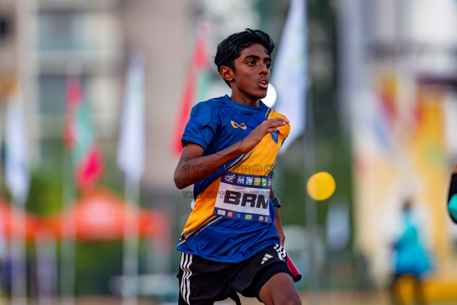 Day 4 of MWSC Interschool Athletics Championships 2024 held in Hulhumale Running Track, Hulhumale, Maldives on Tuesday, 12th November 2024. Photos by: Nausham Waheed / Images.mv