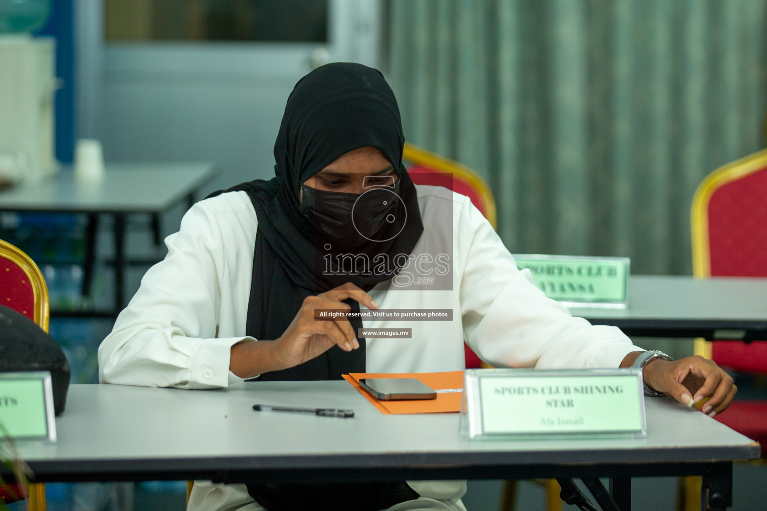 Annual General Meeting 2022 of Netball Association of Maldives held in Social Center, Male', Maldives on 7 March 2022