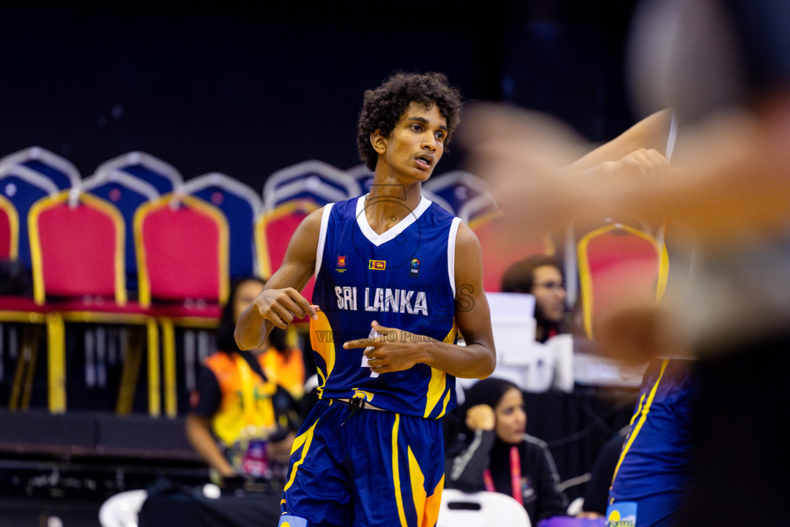 Sri Lanka vs Bangladesh in Day 2 of Under 16 Asian Cup SABA Qualifiers 2025 was held in Social Center, Male', Maldives on Friday, 13th June 2025. Photos: Nausham Waheed / images.mv