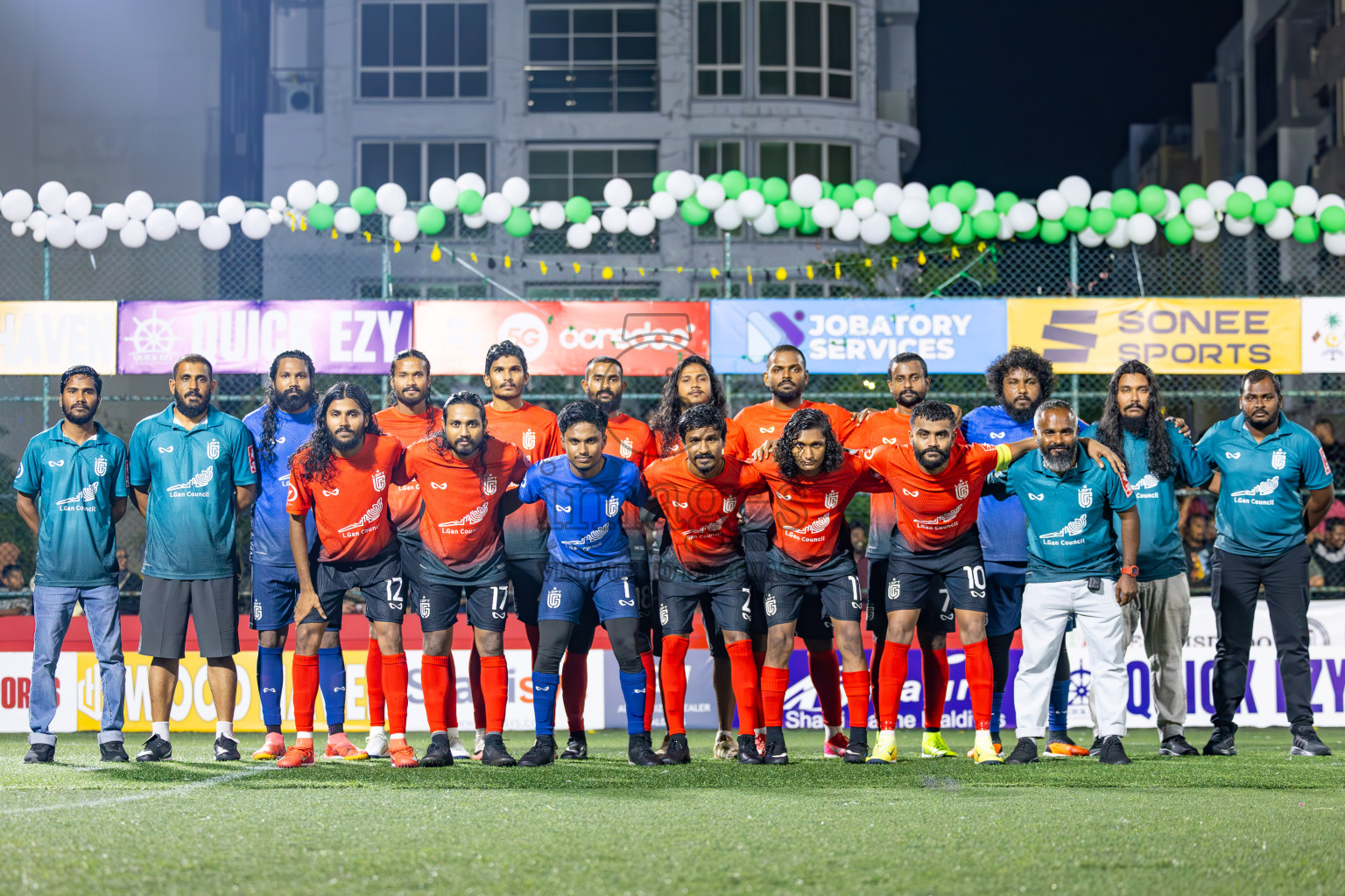 L Gan vs L Isdhoo in Laamu Atoll Finals Day 26 of Golden Futsal Challenge 2025 was held on Thursday , 30th January 2025, in Hulhumale', Maldives. Photos: Ismail Thoriq / images.mv