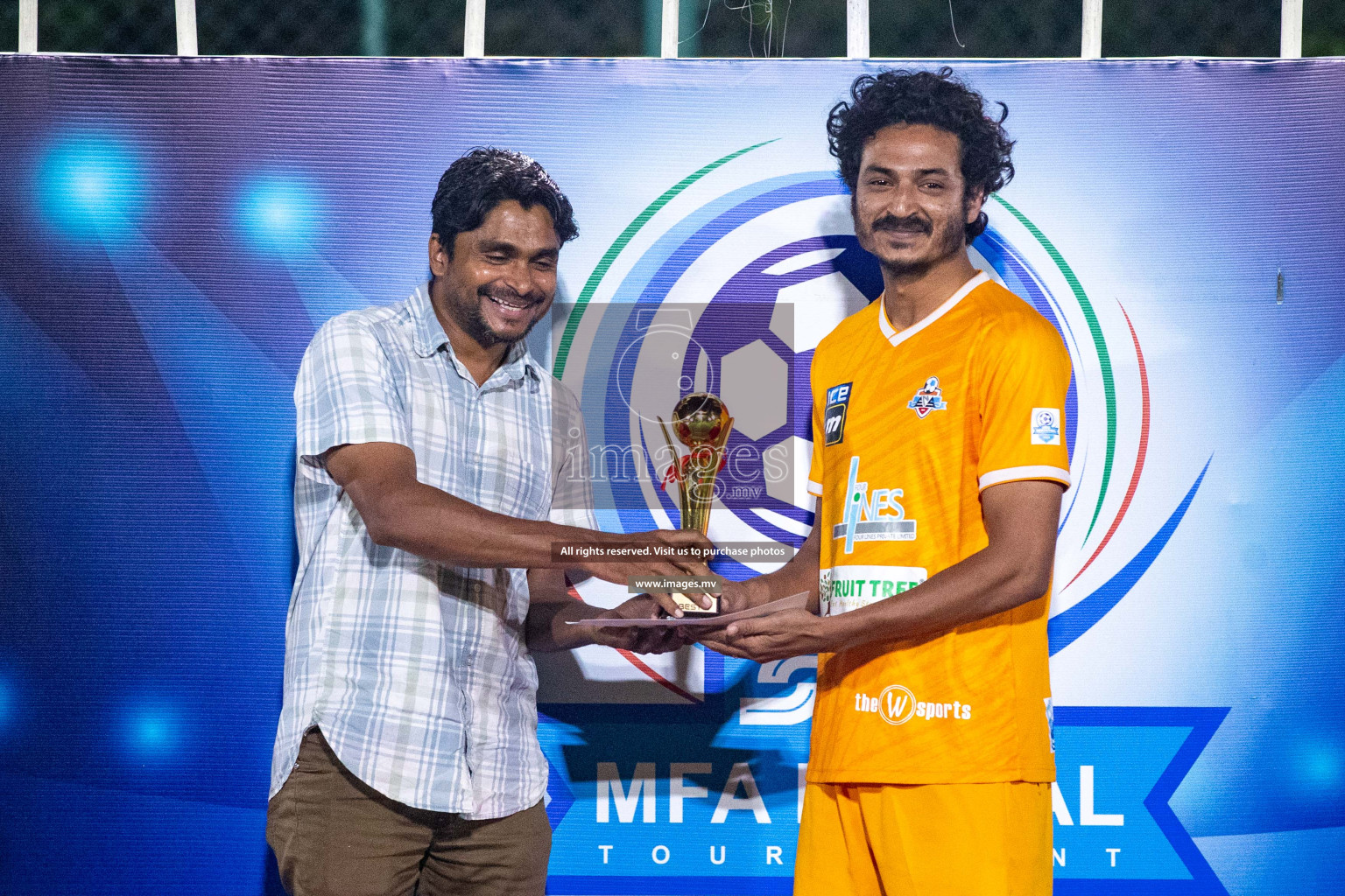 Final of MFA Futsal Tournament 2023 on 10th April 2023 held in Hulhumale'. Photos: Nausham waheed /images.mv