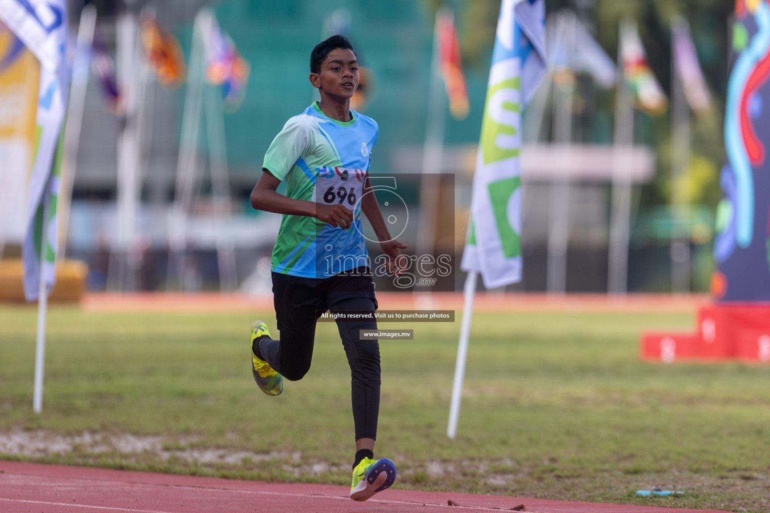 Day two of Inter School Athletics Championship 2023 was held at Hulhumale' Running Track at Hulhumale', Maldives on Sunday, 15th May 2023. Photos: Shuu/ Images.mv