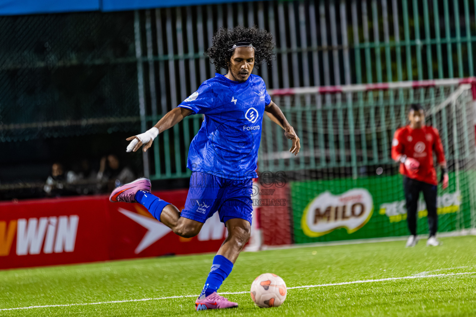 MMA SC vs Viyares in Day 9 of Club Maldives Cup Classic 2025 was held in Rehendi Futsal Ground, Hulhumale', Maldives on Monday, 22nd September 2025. Photos: Areef Adam / images.mv