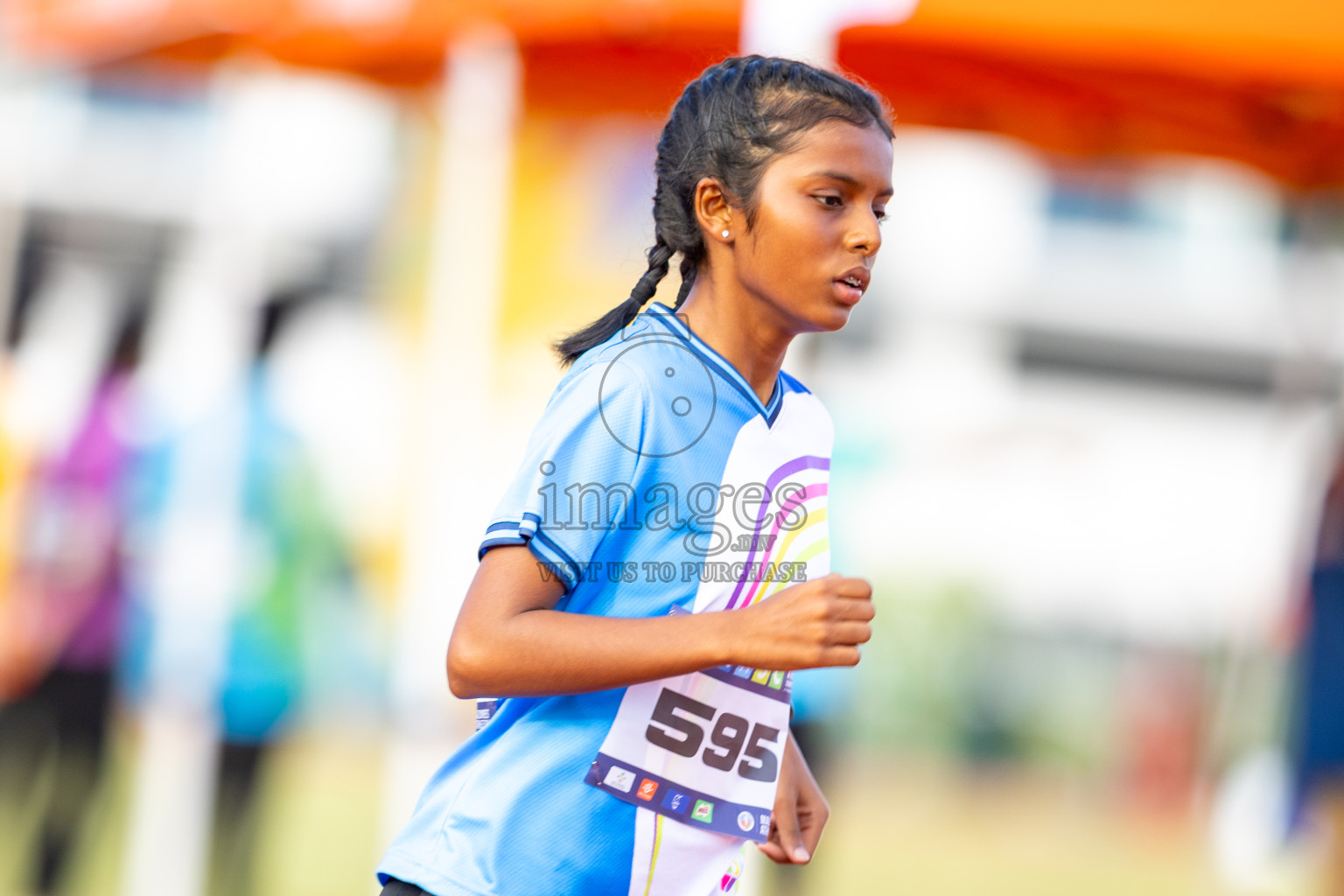 Day 2 of MWSC Interschool Athletics Championships 2024 held in Hulhumale Running Track, Hulhumale, Maldives on Sunday, 10th November 2024. Photos by: Ismail Thoriq / Images.mv