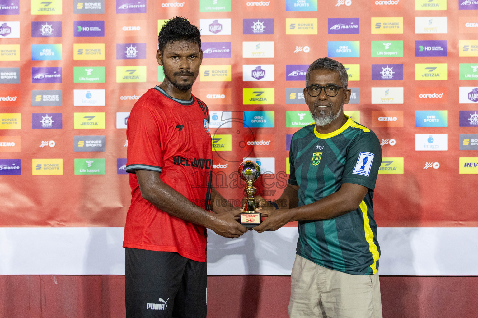 HDh Nellaidhoo vs HDh Nolhivaram in Golden Futsal Challenge 2024 was held on Tuesday, 16th January 2024, in Hulhumale', Maldives Photos: Ismail Thoriq / images.mv