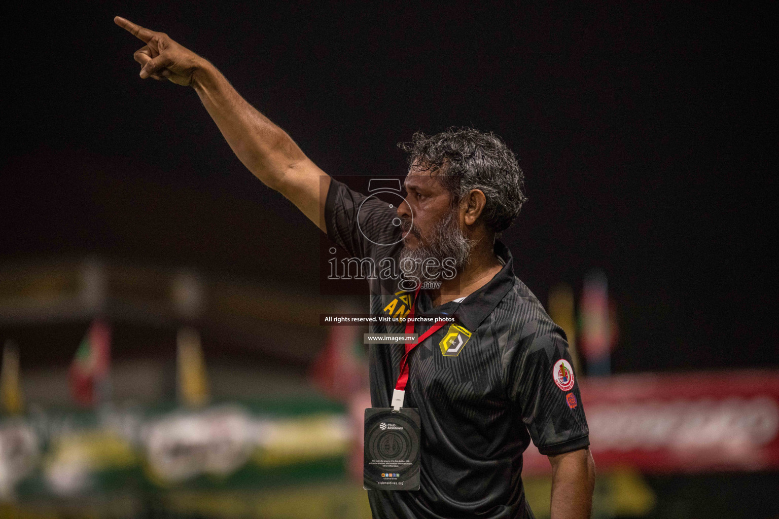 RRC Vs FSM in the Semi Finals of Club Maldives 2021 held in Hulhumale, Maldives on 19 December 2021. Photos: Nausham Waheed / images.mv