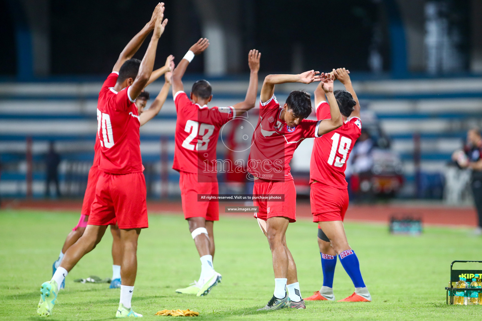 Nepal vs India in SAFF Championship 2023 held in Sree Kanteerava Stadium, Bengaluru, India, on Saturday, 24th June 2023. Photos: Hassan Simah / images.mv