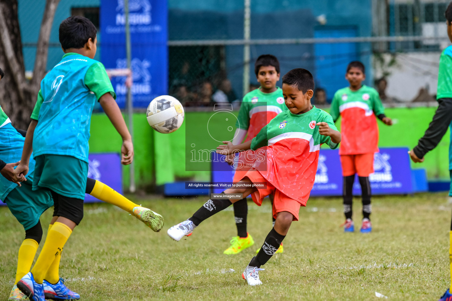 Day 4 of Milo Kids Football Fiesta 2022 was held in Male', Maldives on 22nd October 2022. Photos: Nausham Waheed / images.mv