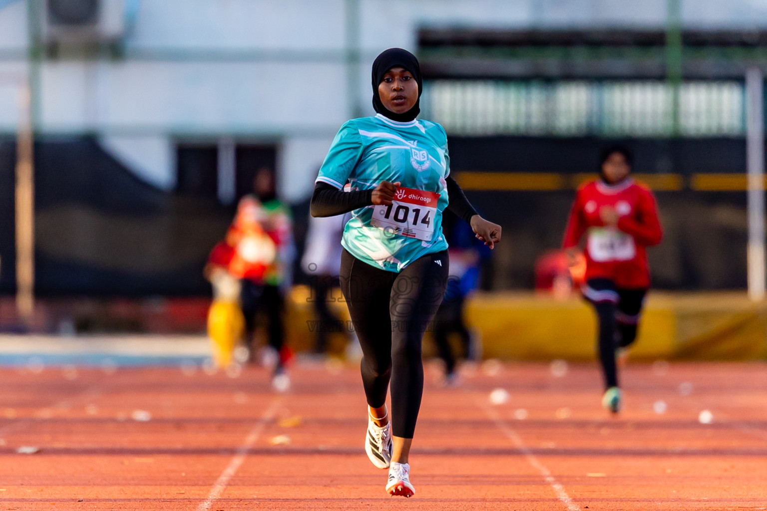 Day 1 of Inter-school Athletics Championship 2025 held in Ekuveni Synthetic Track, Male', Maldives on Monday, 06th October 2025. Photos by: Nausham Waheed / Images.mv
