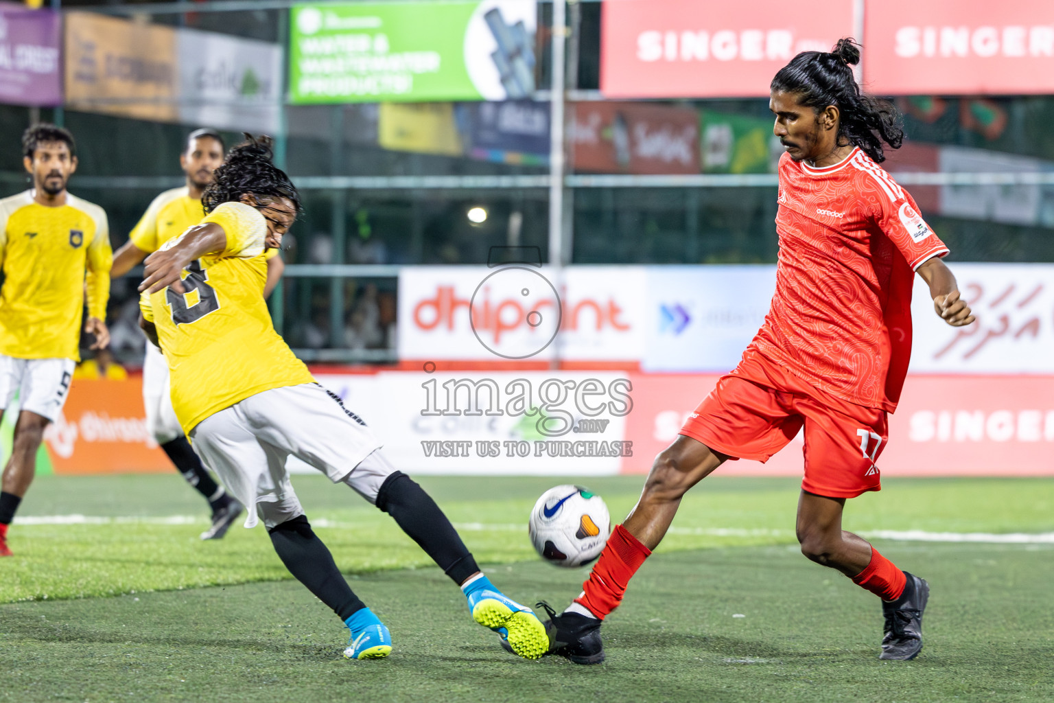 RRC vs Ooredoo Maldives in Club Maldives Cup 2024 held in Rehendi Futsal Ground, Hulhumale', Maldives on Saturday, 28th September 2024. Photos: Ismail Thoriq / images.mv