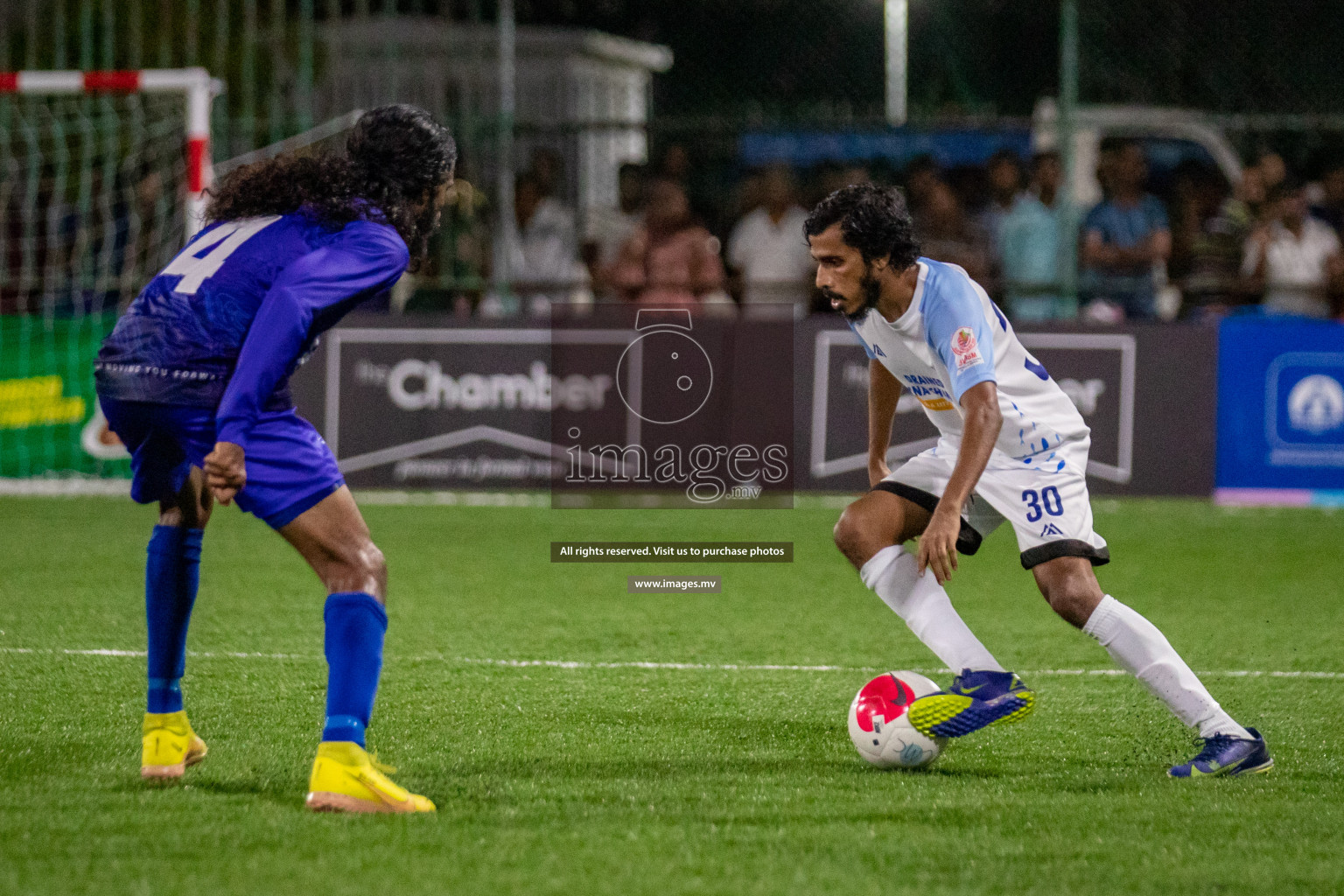 Team MTCC vs MIFCO RC in Club Maldives Cup 2022 was held in Hulhumale', Maldives on Thursday, 13th October 2022. Photos: Hassan Simah/ images.mv