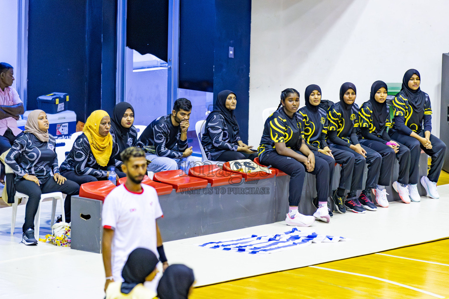 Day 3 of Inter-School Netball Tournament 2025 was held in Social Center Indoor Hall on Monday, 20th October 2025. Photos: Areef Adam / images.mv
