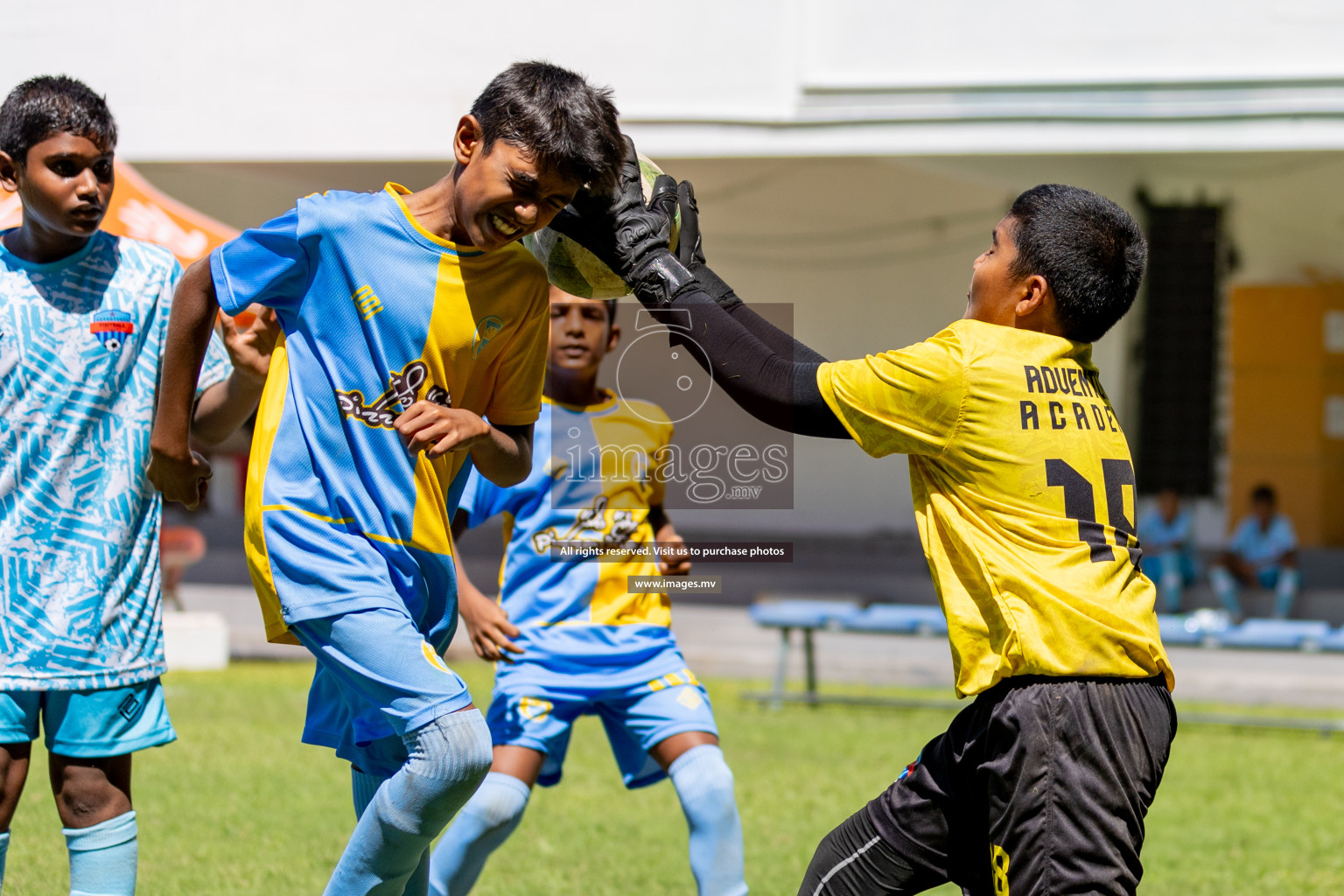 Day 1 of MILO Academy Championship 2023 (U12) was held in Henveiru Football Grounds, Male', Maldives, on Friday, 18th August 2023.