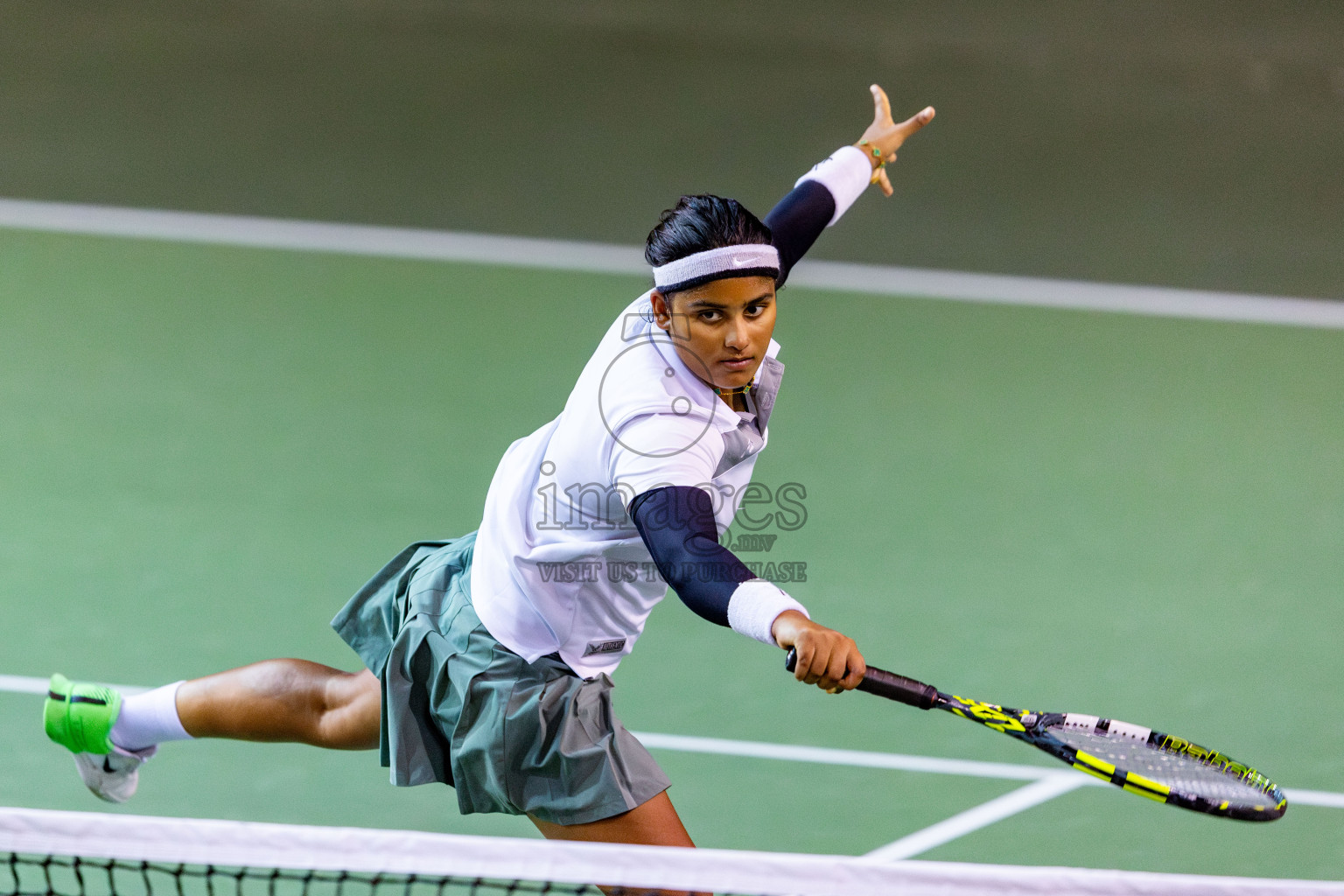 Day 2 of ATF Maldives Junior Open Tennis was held in Male' Tennis Court, Male', Maldives on Tuesday, 10th December 2024. Photos: Nausham Waheed / images.mv