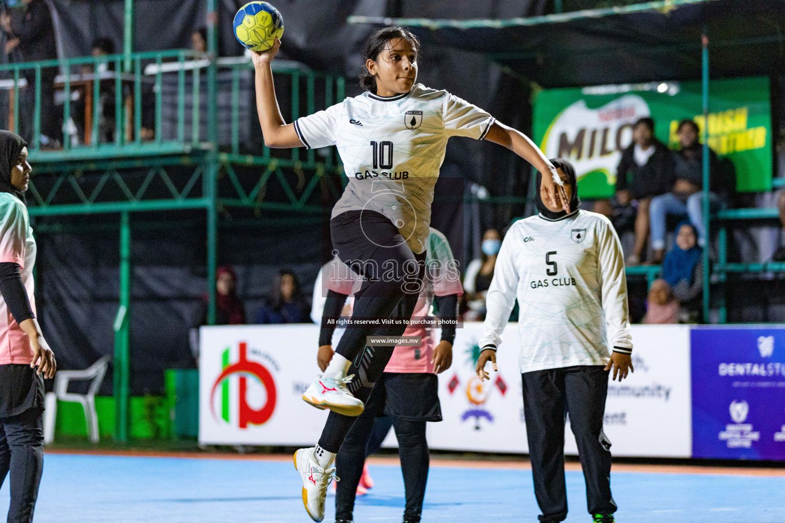 Day 4 of 7th Inter-Office/Company Handball Tournament 2023, held in Handball ground, Male', Maldives on Monday, 18th September 2023 Photos: Nausham Waheed/ Images.mv