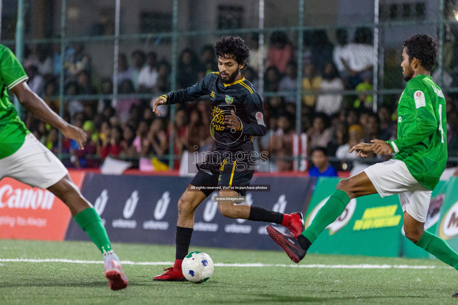 URBANCO vs WAMCO in Quarter Final of Club Maldives Cup 2023 held in Hulhumale, Maldives, on Saturday, 12th August 2023 Photos: Nausham Waheed / images.mv