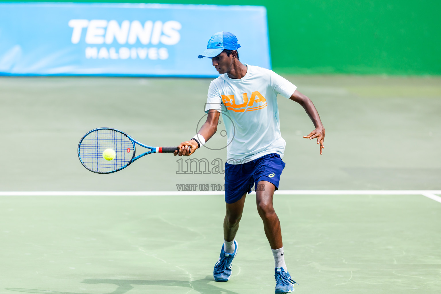 Day 9 of ATF Maldives Junior Open Tennis was held in Male' Tennis Court, Male', Maldives on Friday, 20th December 2024. Photos: Nausham Waheed/ images.mv