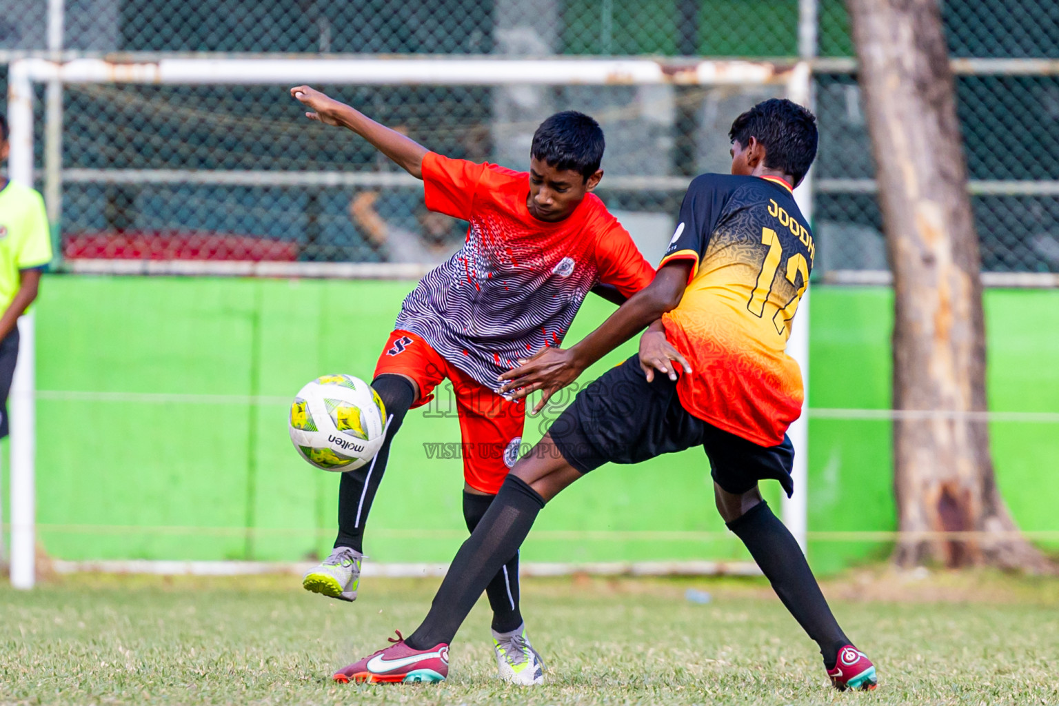 Day 2 of MILO Academy Championship 2024 Under 14 held in Henveyru Stadium, Male', Maldives on Friday, 1st November 2024. Photos: Nausham Waheed / Images.mv