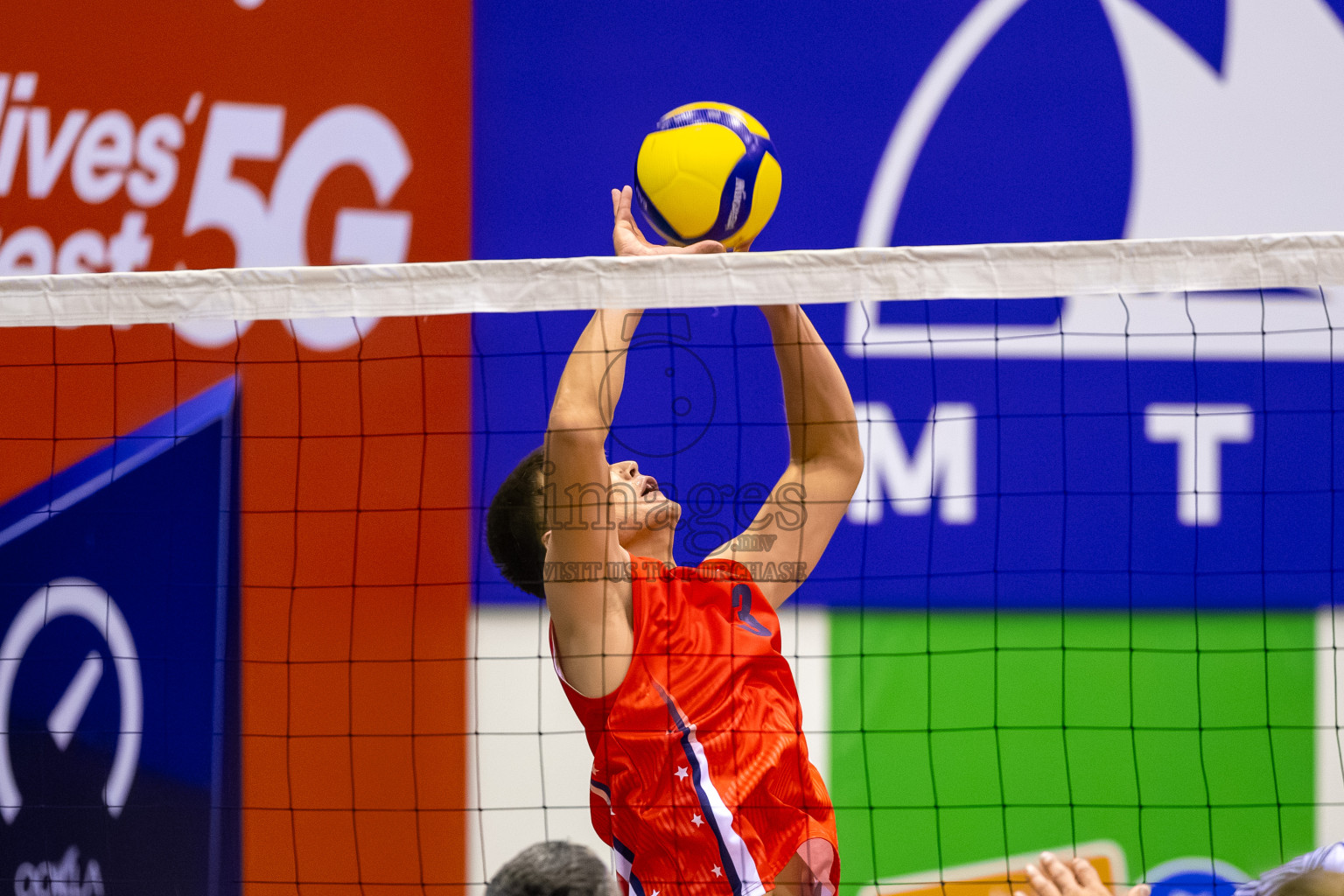 Final of CAVA Champions League 2025 held in Male', Maldives on Wednesday, 23th July 2025 at Social Center Indoor Hall 
Photos By: Mohamed Mahfooz Moosa / images.mv