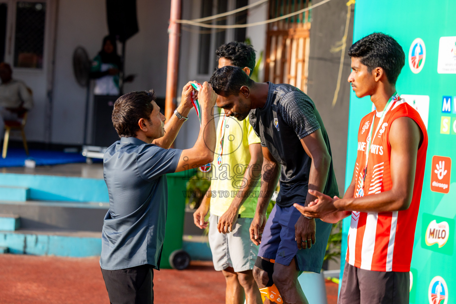 Day 3 of 12th Milo Association Championships was held in Ekuveni Track at Male', Maldives on Saturday, 26th April 2025. Photos: Nausham Waheed / images.mv