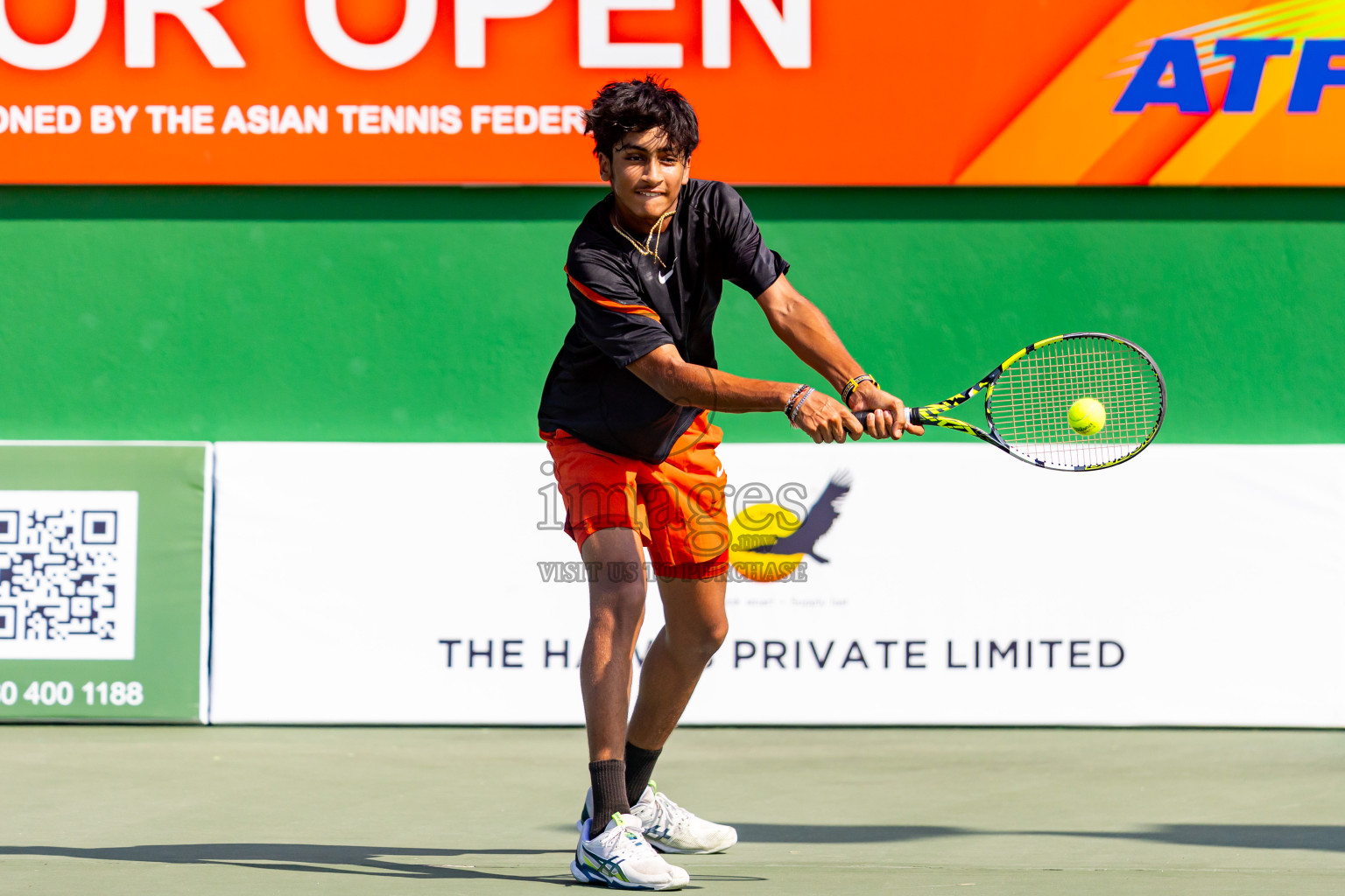 Day 3 of ATF Maldives Junior Open Tennis was held in Male' Tennis Court, Male', Maldives on Wednesday, 11th December 2024. Photos: Nausham Waheed / images.mv